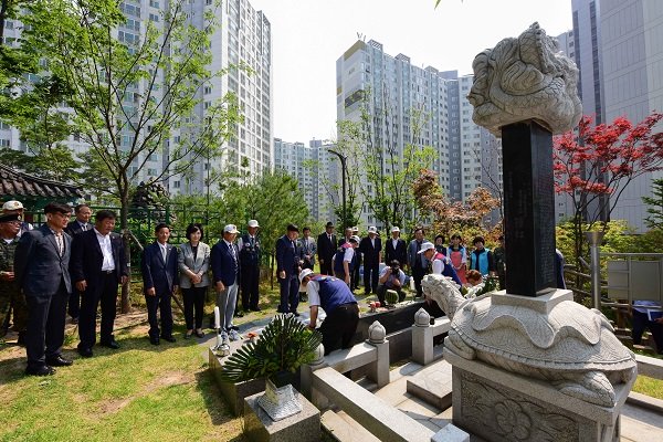 주정 동대문구의회 의장, 「6?25 전쟁 67주년 기념 및 위로연」행사에 참석, 참전 유공자  위로